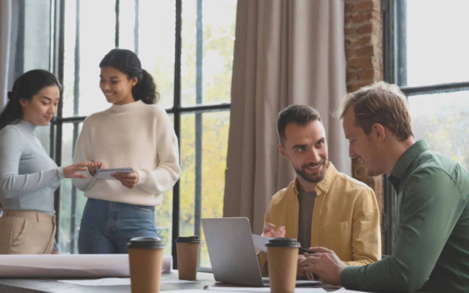 Bureau de consultation financière moderne
